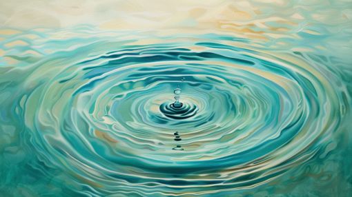 Ripple of Tranquil Turquoise Waters