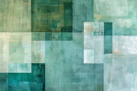 Emerald Layers of Quiet Reflection