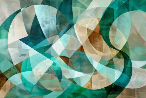 Emerald Currents in Flowing Motion