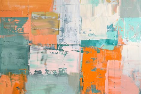 Coastal Layers of Citrus and Teal