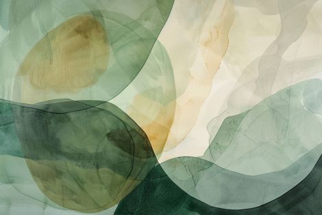 Verdant Layers of Flowing Tranquility