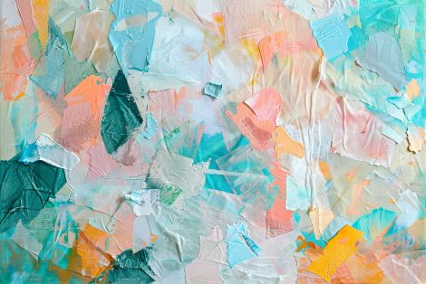 Pastel Fragments in Gentle Motion