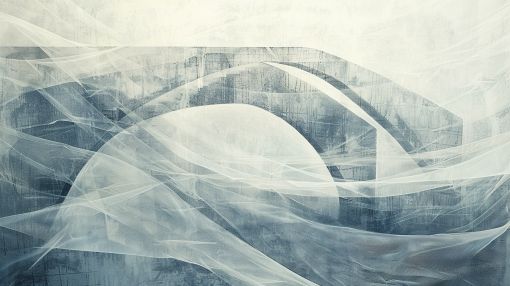 Ethereal Arches Through Veiled Layers