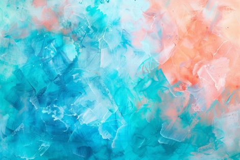 Coral Tide in Aqua Dreams