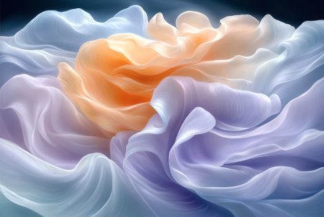 Silk Petals in Pastel Light