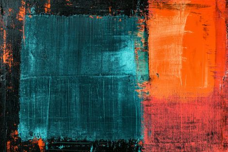 Teal and Orange Bold Contrast