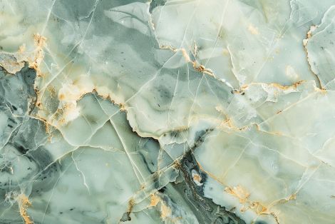 Jade Marble Veins With Golden Light