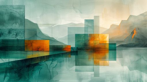 Geometric Reflections on Mountain Waters