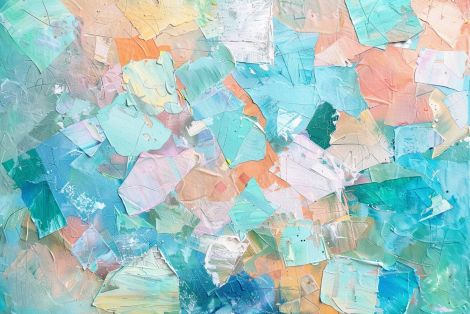 Pastel Fragments in Coastal Light