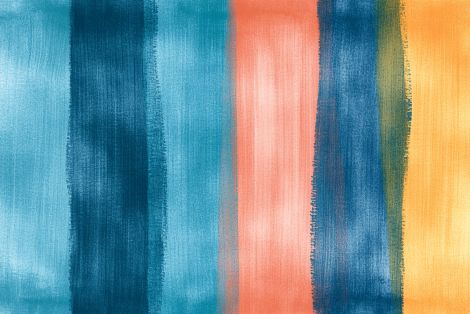 Coastal Stripes in Warm Light