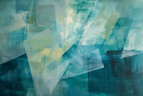 Fractured Light in Teal Waters
