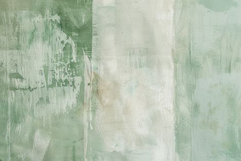 Sage Whispers on Weathered Plaster