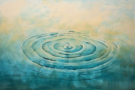 Ripples of Serenity in Still Waters