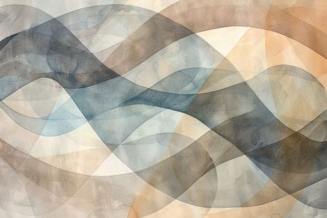 Flowing Waves in Muted Harmony