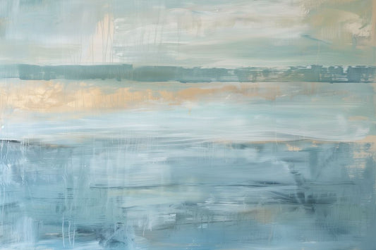 Tranquil Horizon in Coastal Blues