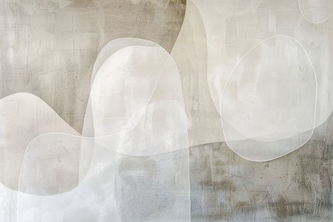 Soft Ethereal Forms in Neutral Tones