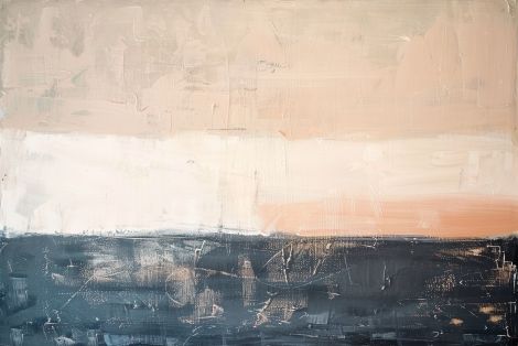 Horizon Between Sand and Storm