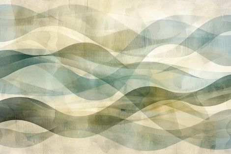 Flowing Waves in Muted Harmony