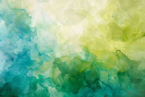 Emerald Mist Rising Into Light
