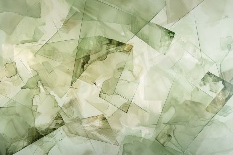 Fractured Light in Sage Glass