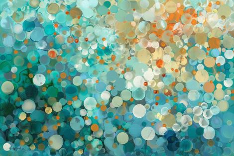 Oceanic Bubbles in Turquoise Light