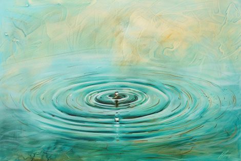 Tranquil Ripples in Turquoise Waters