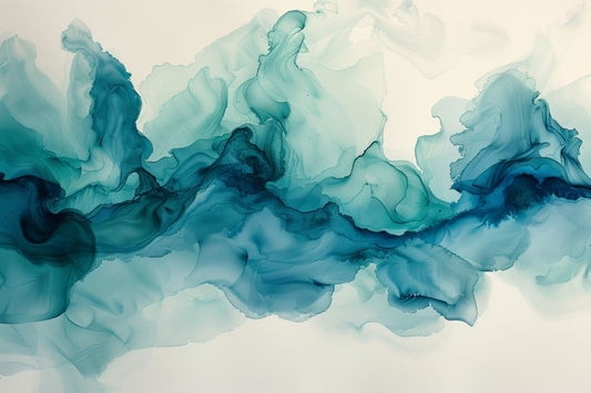 Oceanic Tides in Flowing Ink