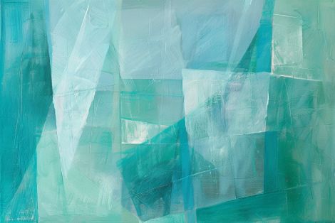 Translucent Layers of Aqua Light