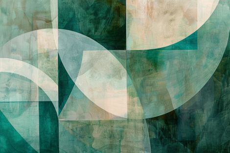 Emerald Circles in Layered Harmony