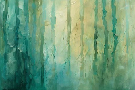 Emerald Forest Veils of Light