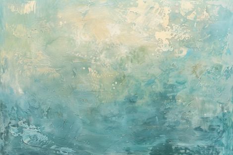 Ethereal Tides of Turquoise Light