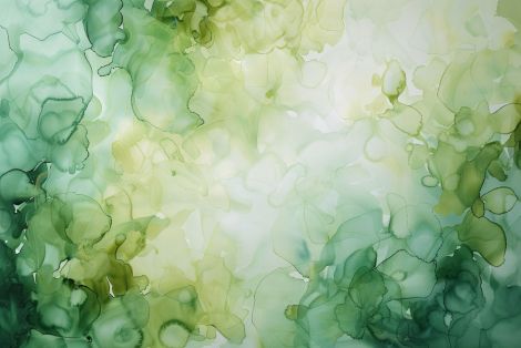 Emerald Mist Flowing Through Light