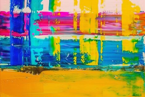 Vibrant Horizons in Bold Strokes
