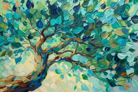 Emerald Tree of Dancing Leaves