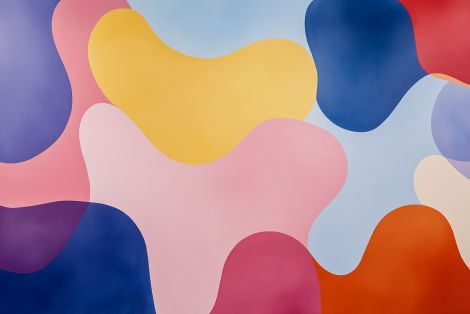 Flowing Organic Color Waves in Bloom