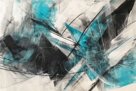 Turquoise Storm in Motion