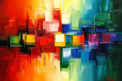 Vibrant Spectrum of Urban Light