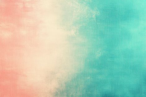 Coral and Mint Textured Gradient