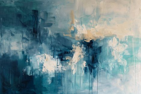 Tidal Whispers in Deep Blue