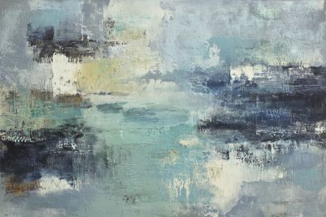 Misty Waters in Twilight Blue