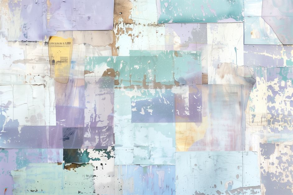 Lavender Fragments of Weathered Memory