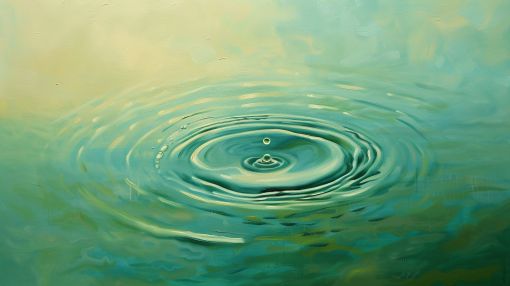 Gentle Ripple on Still Waters