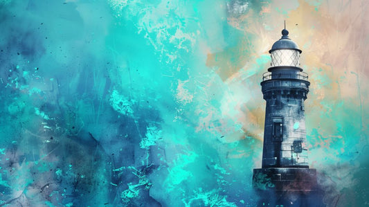 Sentinel in Turquoise Mist