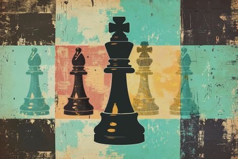 Royal Gambit in Retro Chess Pop