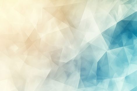 Crystalline Light in Blue and Gold