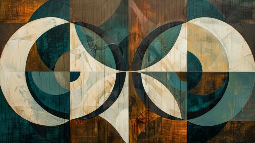 Intersecting Circles on Weathered Earth