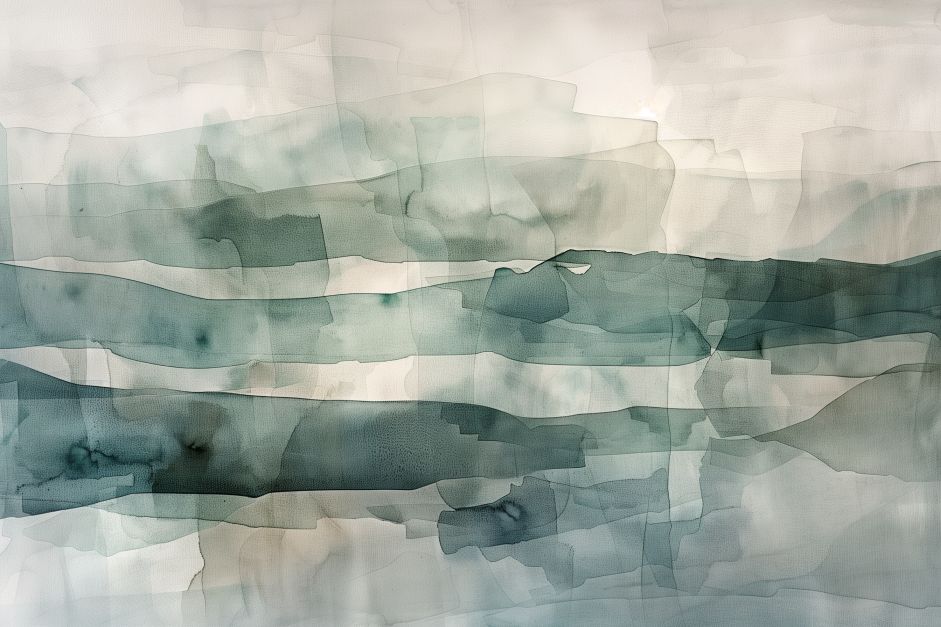Misty Layers of Quiet Waters