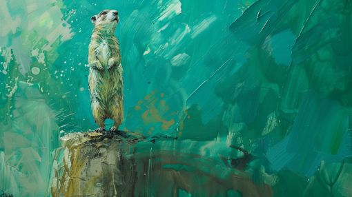 Meerkat Sentinel on Emerald Watch