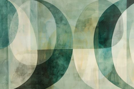 Verdant Crescents in Layered Harmony