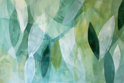 Verdant Whispers of Layered Light